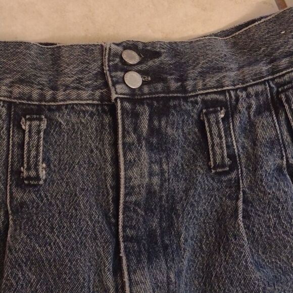 Brittania Vintage mom jean 80s high waist no back pockets - Picture 2 of 16